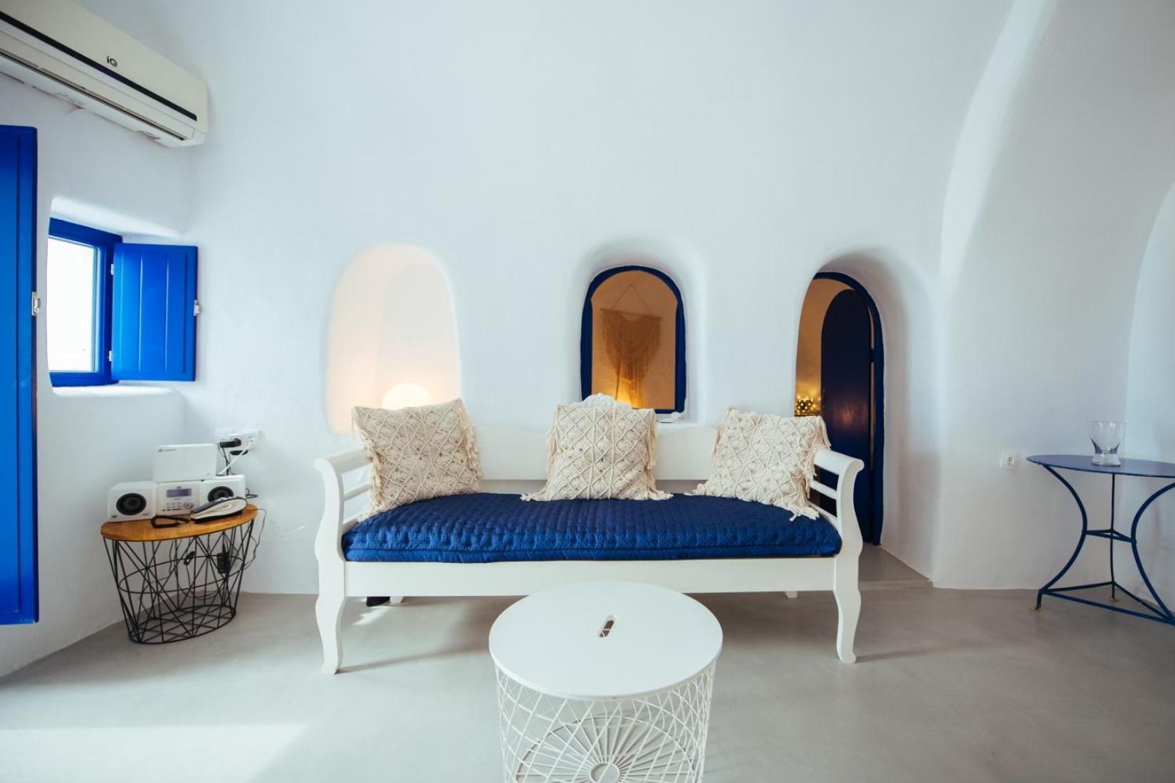 הוילה אויה Blu Bianco Cave House By Sv מראה חיצוני תמונה