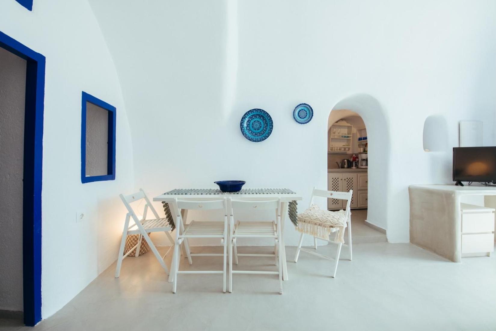 הוילה אויה Blu Bianco Cave House By Sv מראה חיצוני תמונה