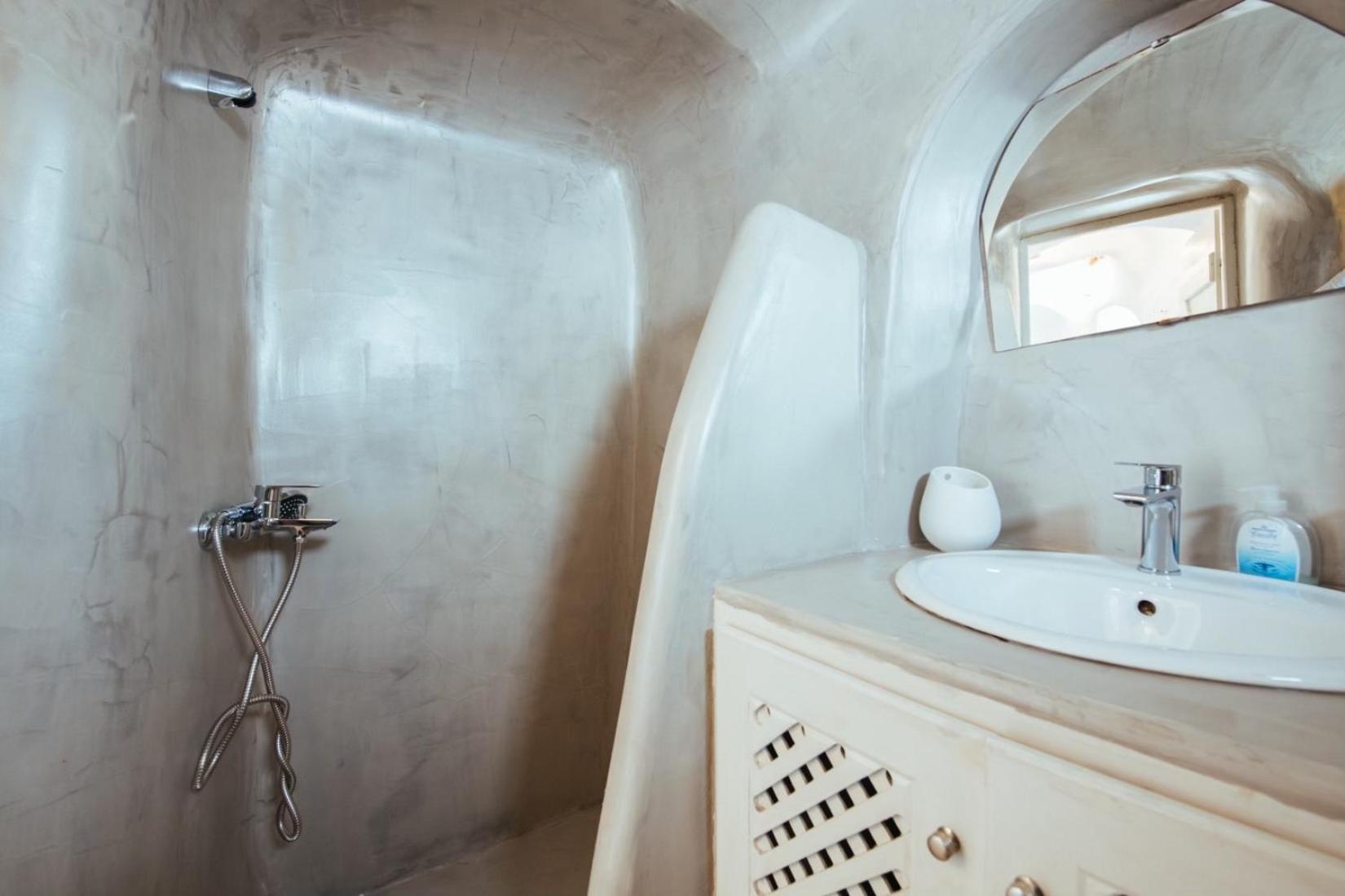 הוילה אויה Blu Bianco Cave House By Sv מראה חיצוני תמונה
